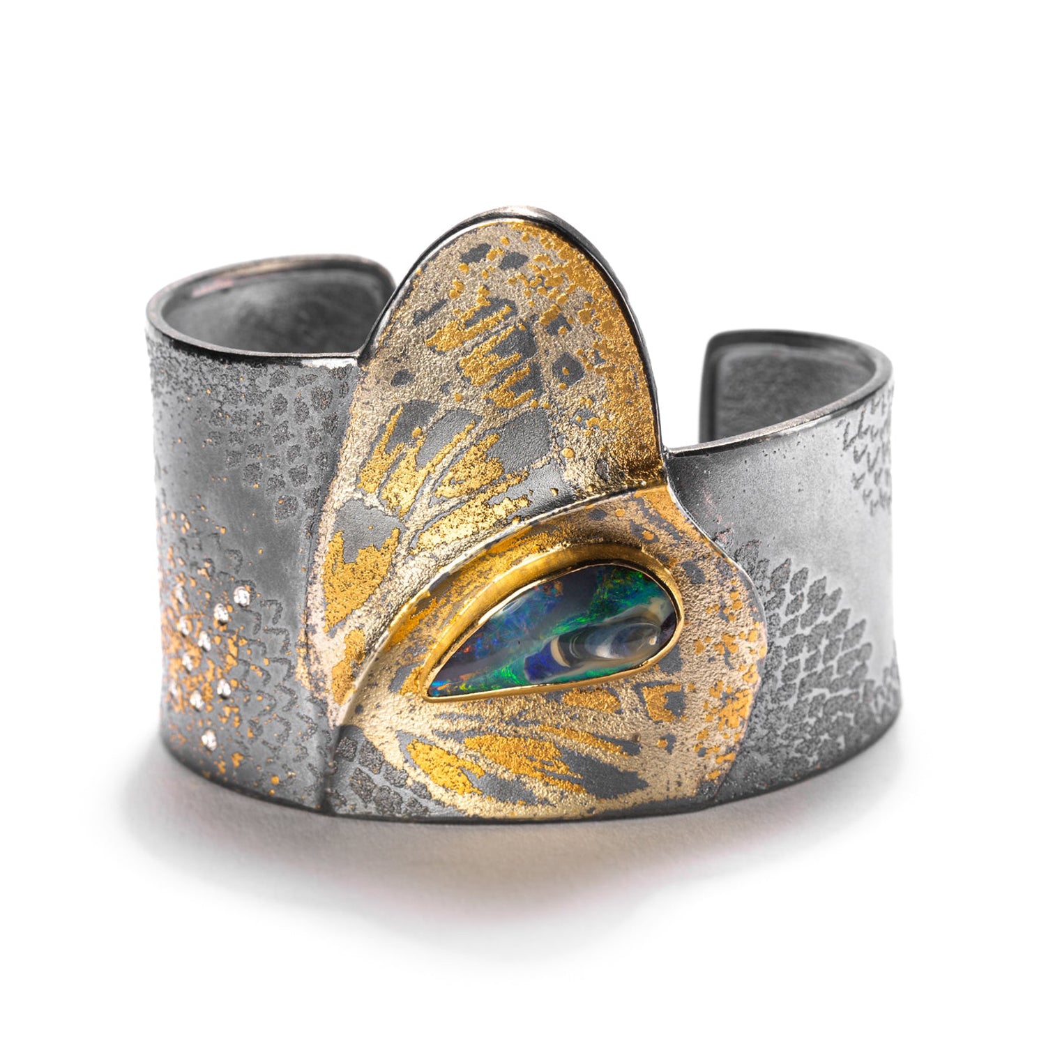 Boulder Opal Wing Cuff