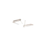 Sterling Silver Paddle Earrings