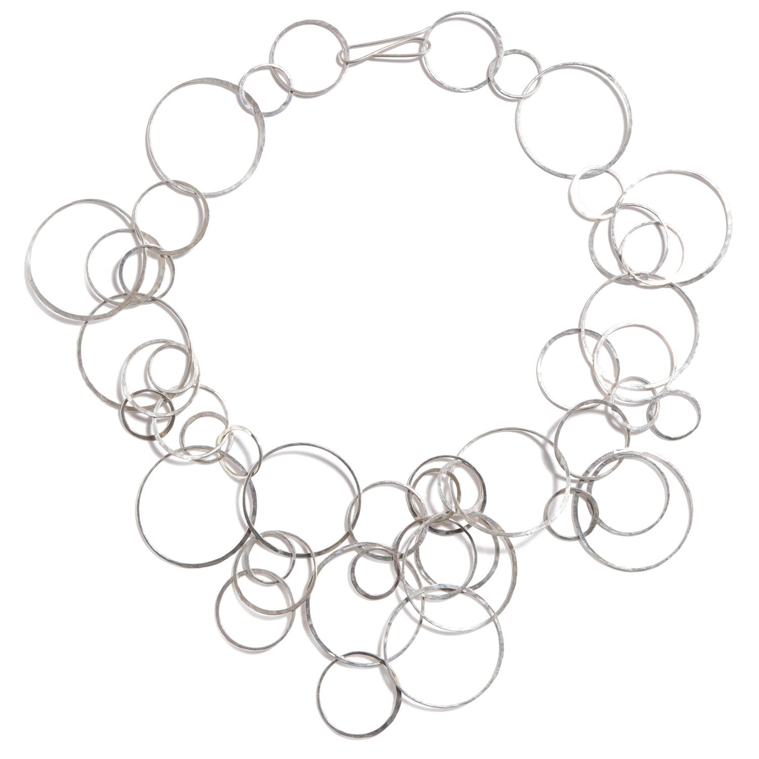 Sterling Silver Bubble Necklace