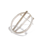 Sterling Silver "V" Brooch