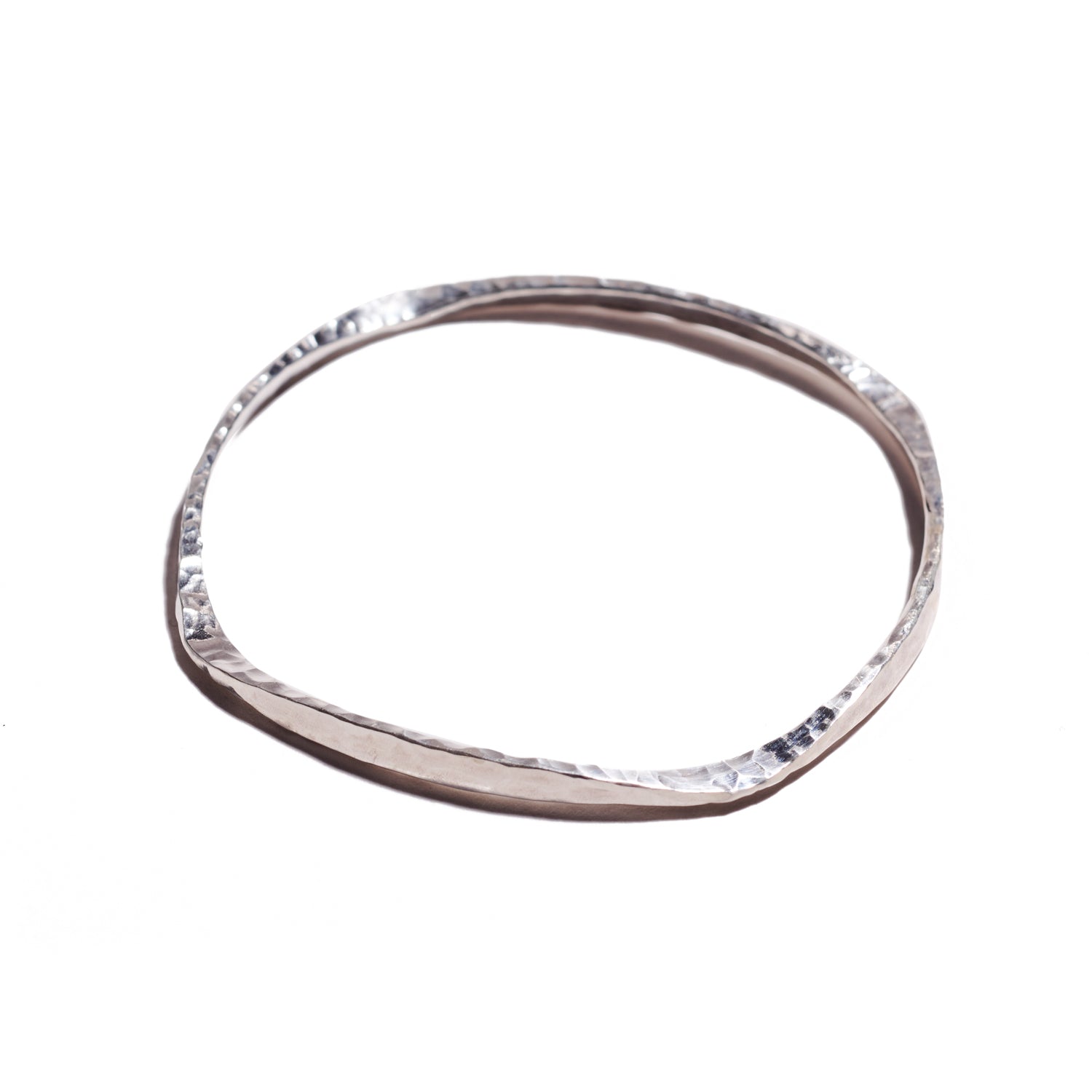 Sterling Silver Square Stacking Bracelet I