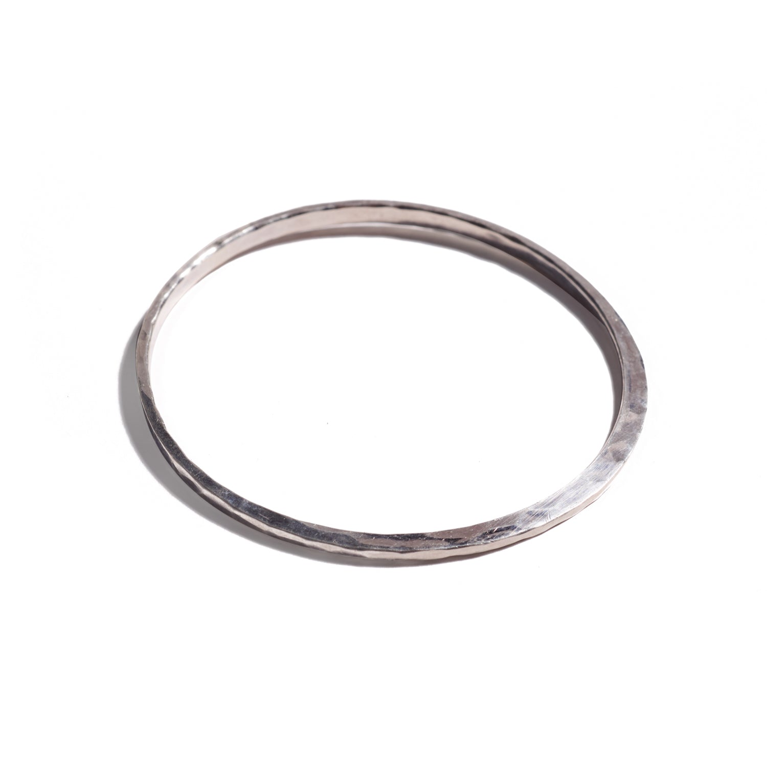 Round Sterling Silver Stacking Bracelet II