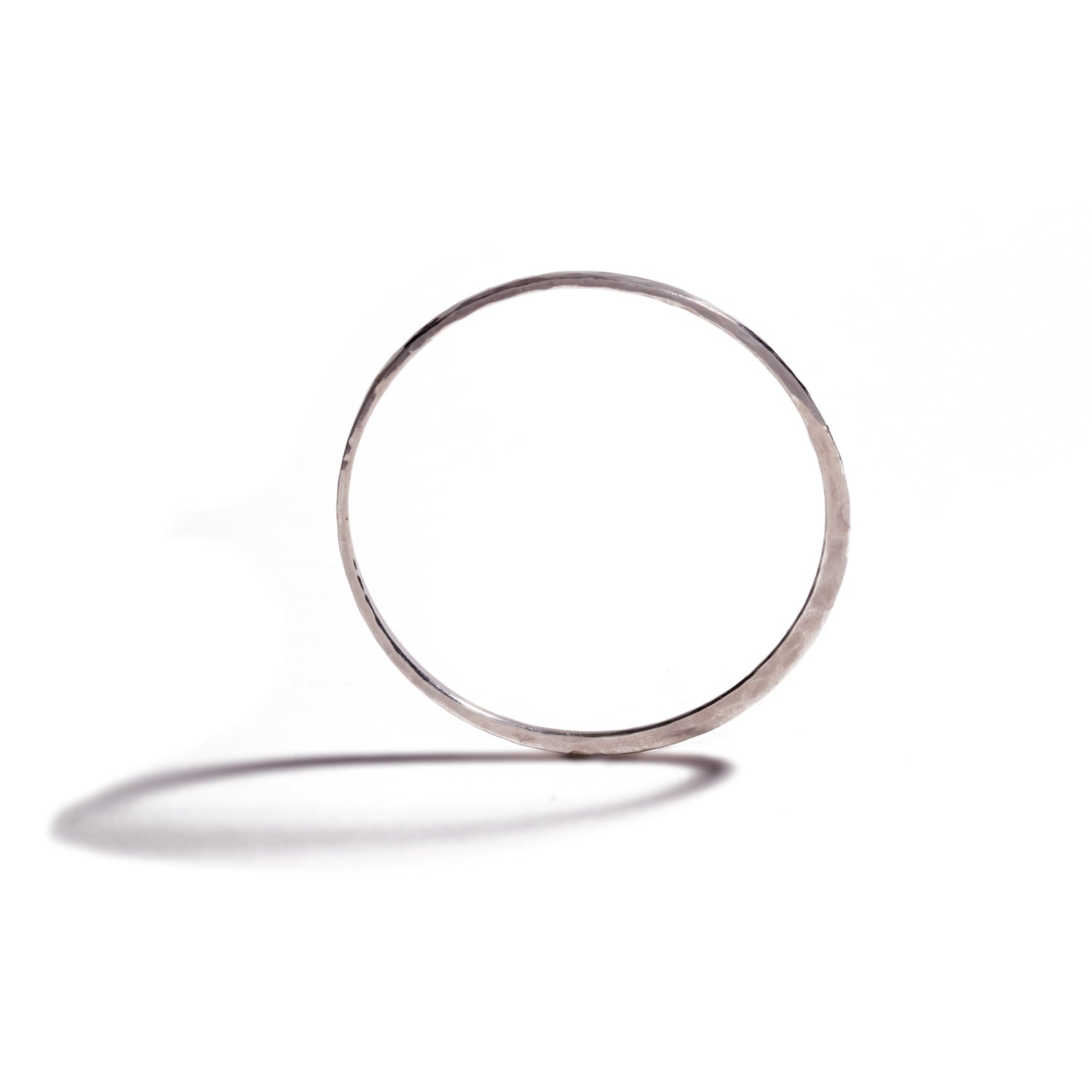 Round Sterling Silver Stacking Bracelet II