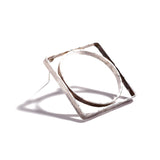 Sterling Silver Square Brooch II