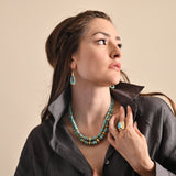 Oliver Collection #2 Darling Darlene Turquoise Necklace