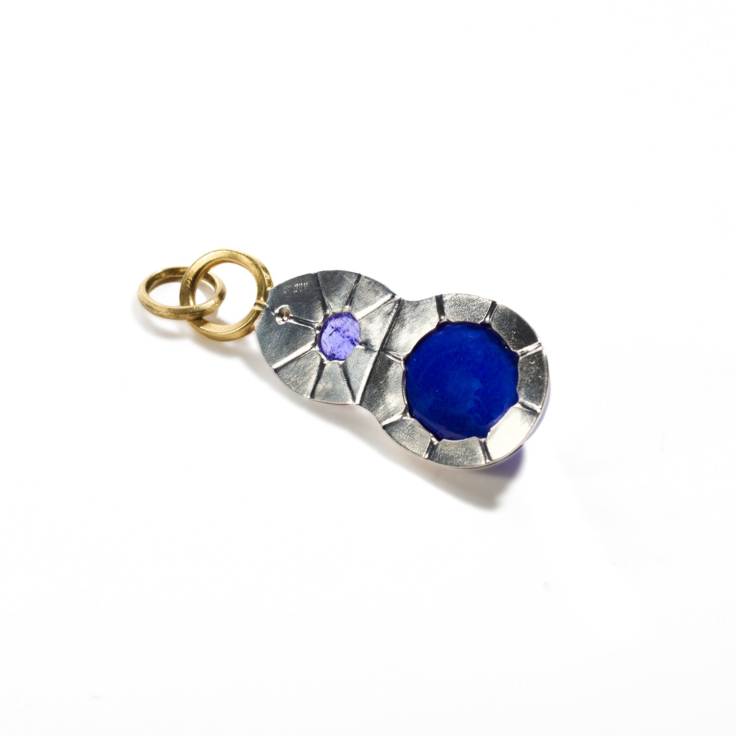 Lapis Lazuli and Tanzanite Pendant