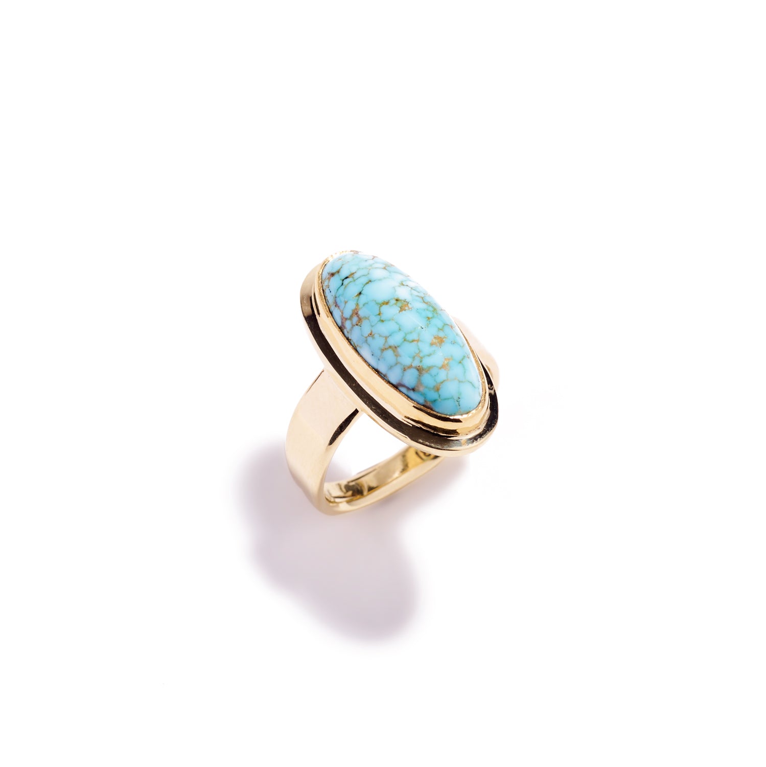 #8 Mine Cabochon Turquoise Ring