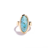 #8 Mine Cabochon Turquoise Ring