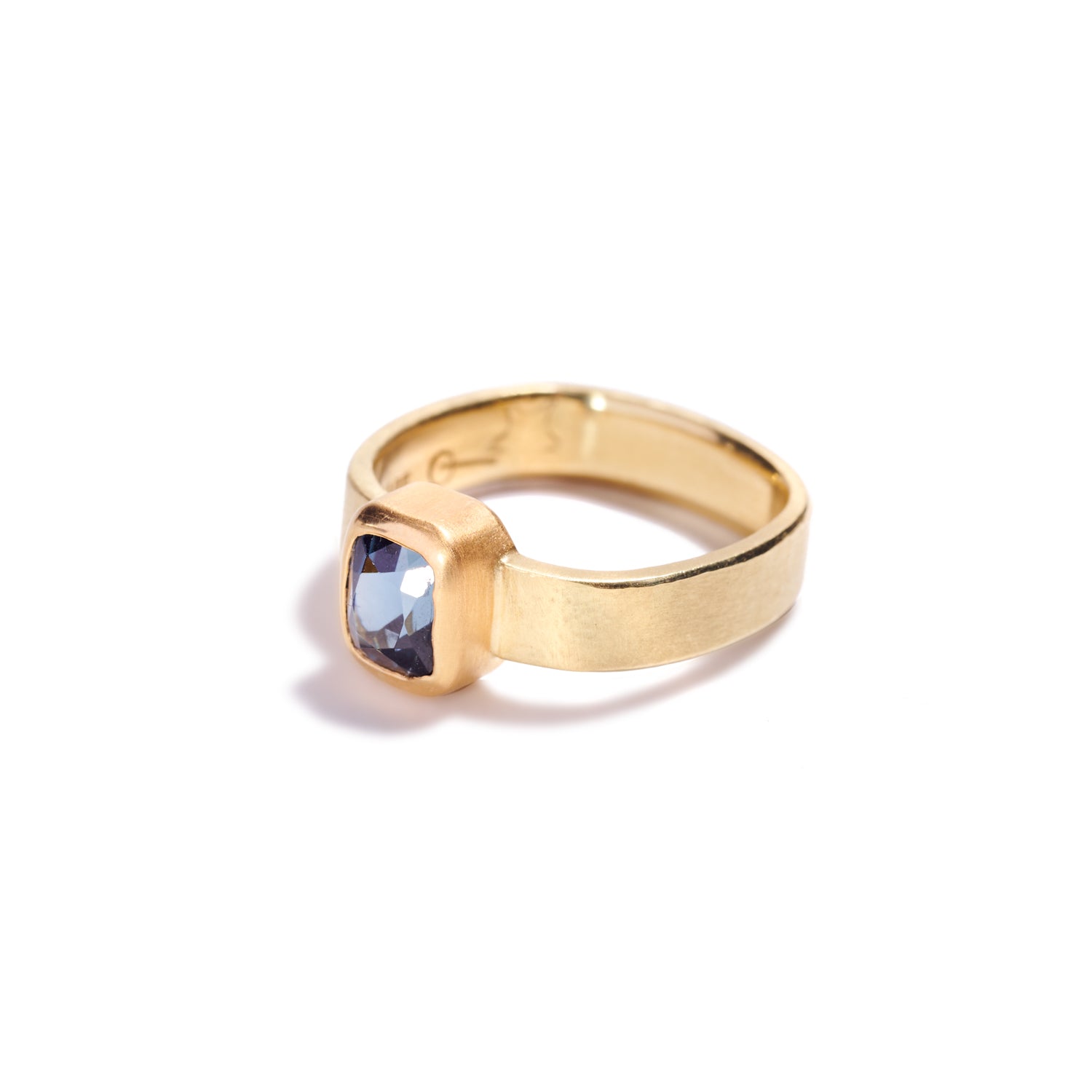 Teal Spinel Ring