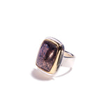 Native Square Cabochon Copper Ring