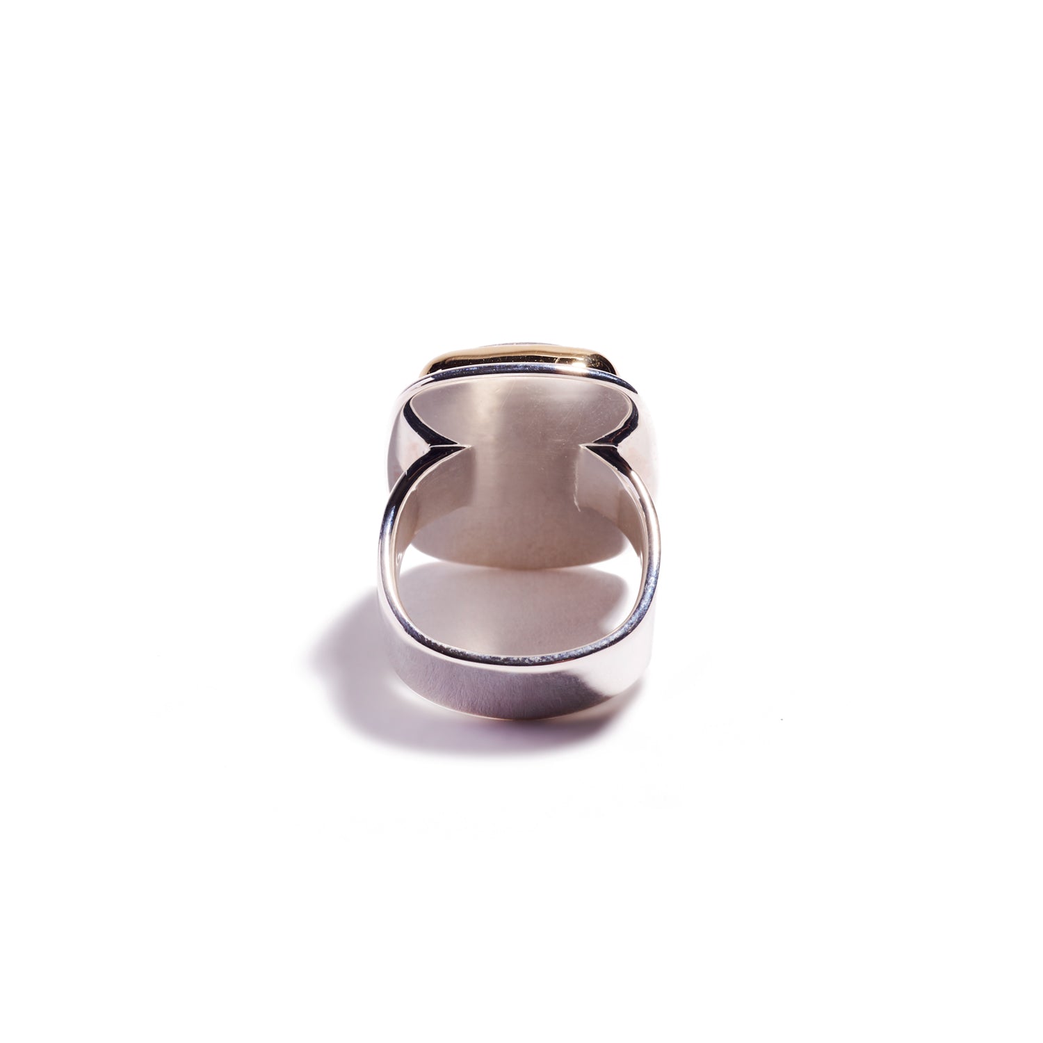 Native Square Cabochon Copper Ring