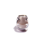 Native Square Cabochon Copper Ring