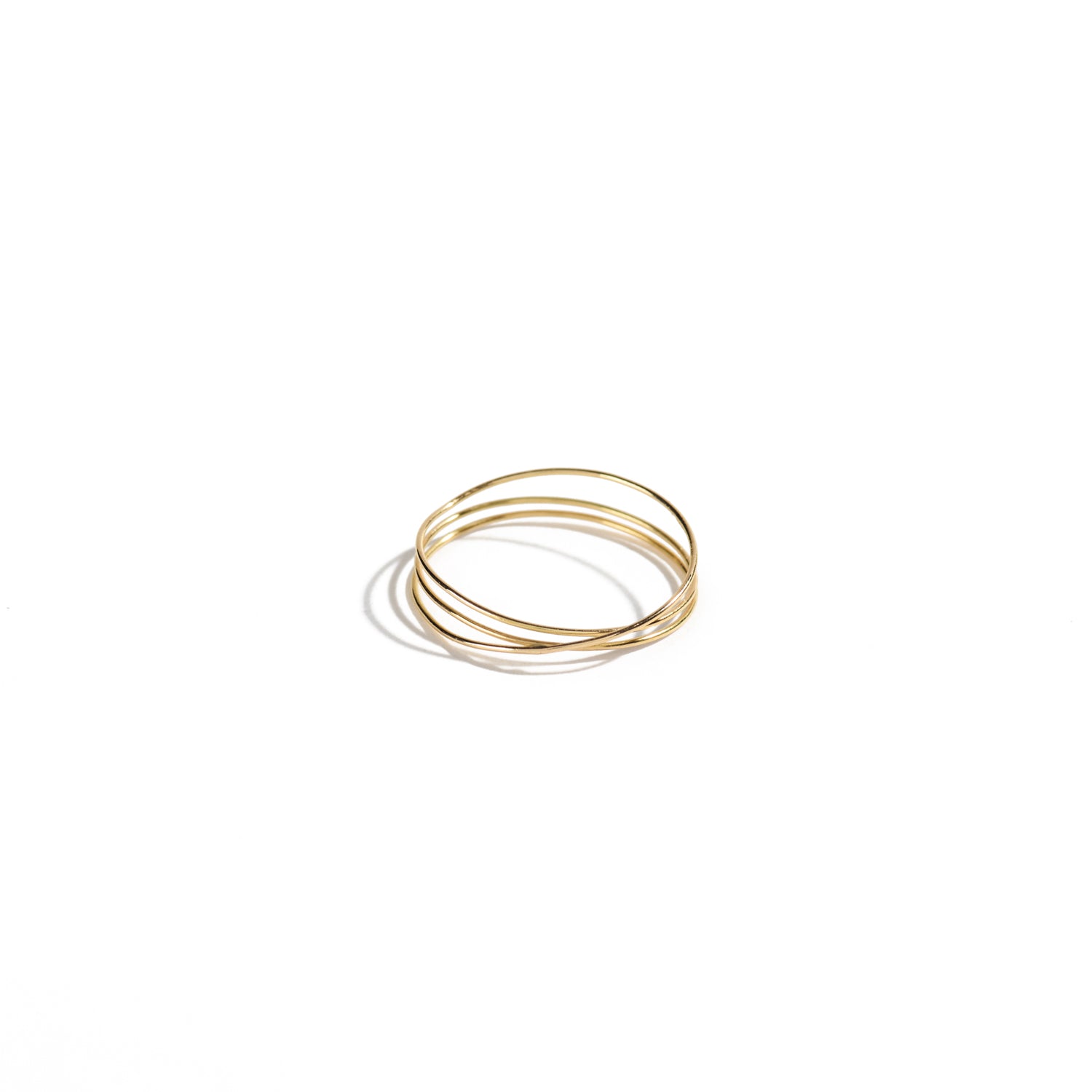 Three Mini Loops Ring