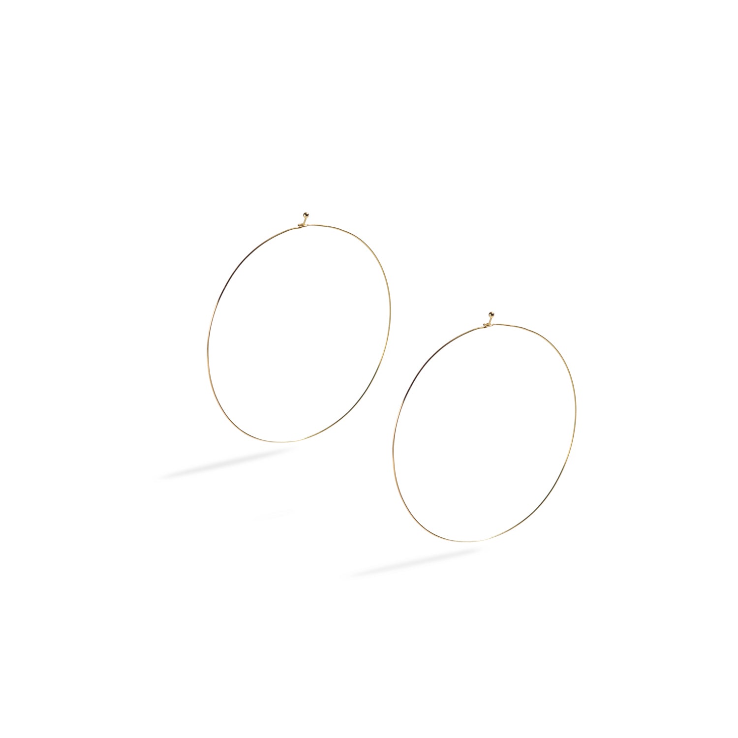 Medium Mini Earrings in Gold