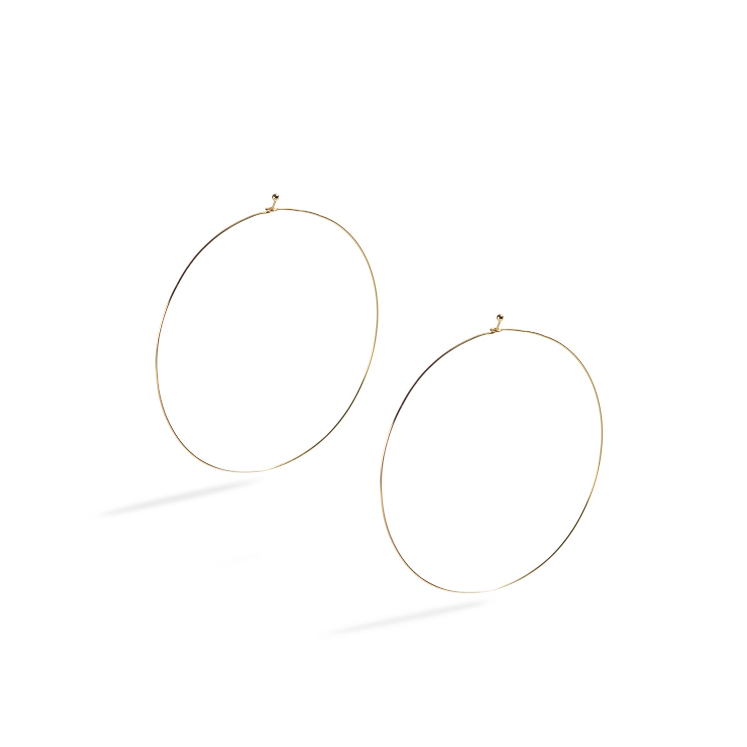 Large Mini Earrings in Gold