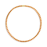 Cleopatra Gold Collier~5mm Carnelian