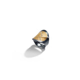 Circle of Gold and Diamond Ring