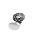 Munsteiner Cut Moonstone Ring