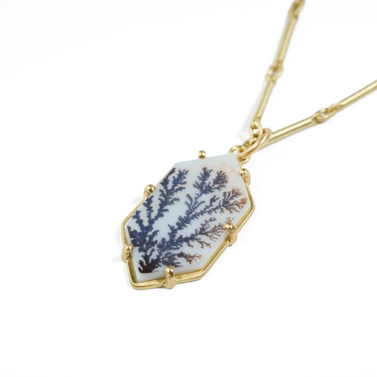 Dendritic Agate Pendant