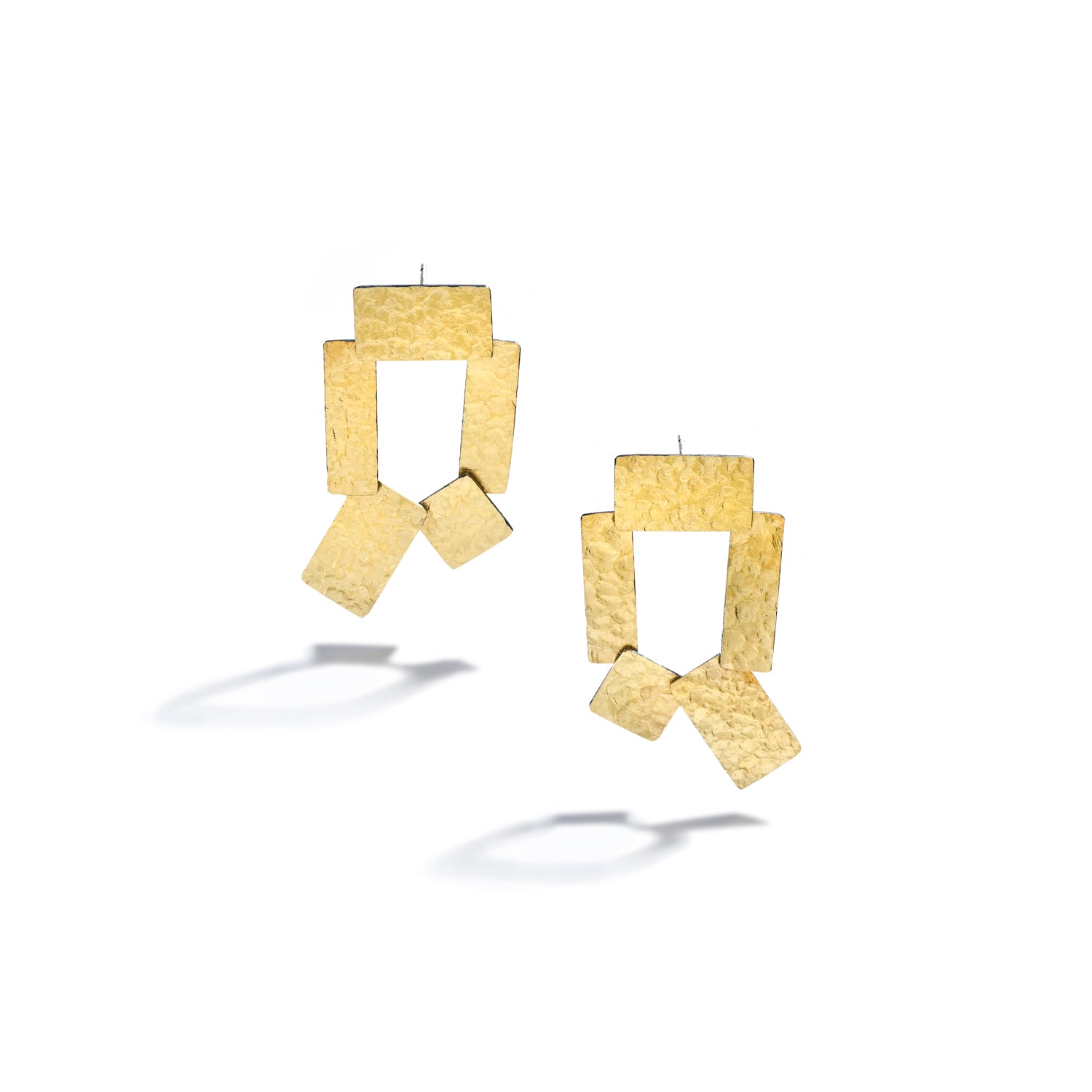 Delicate Tab Link Earrings