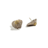 Silver and Gold Granulation Earrings