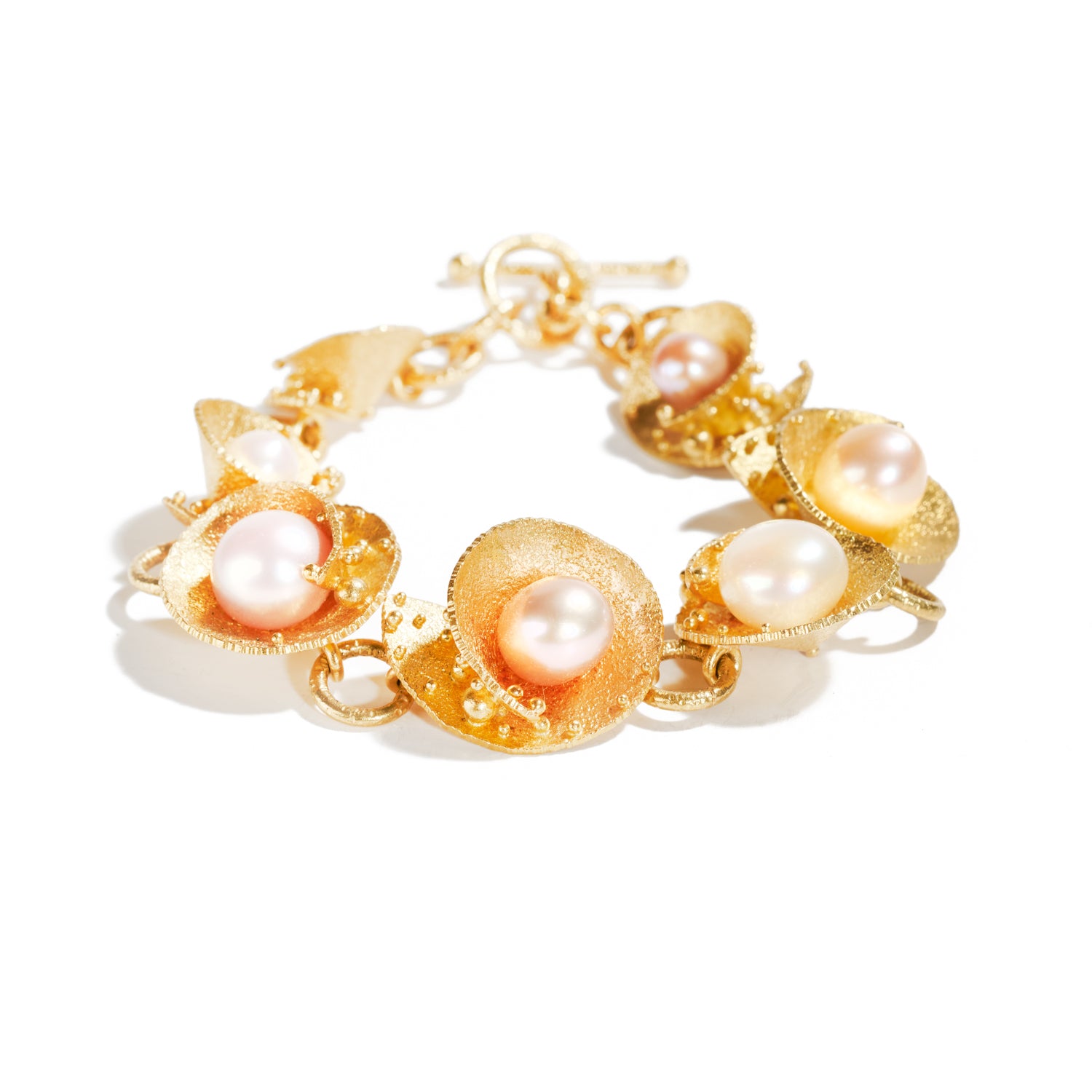 Pink Freshwater Pearl Bracelet