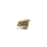 Meandering Shakudo Ring/Pendant