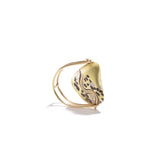 Meandering Shakudo Ring/Pendant