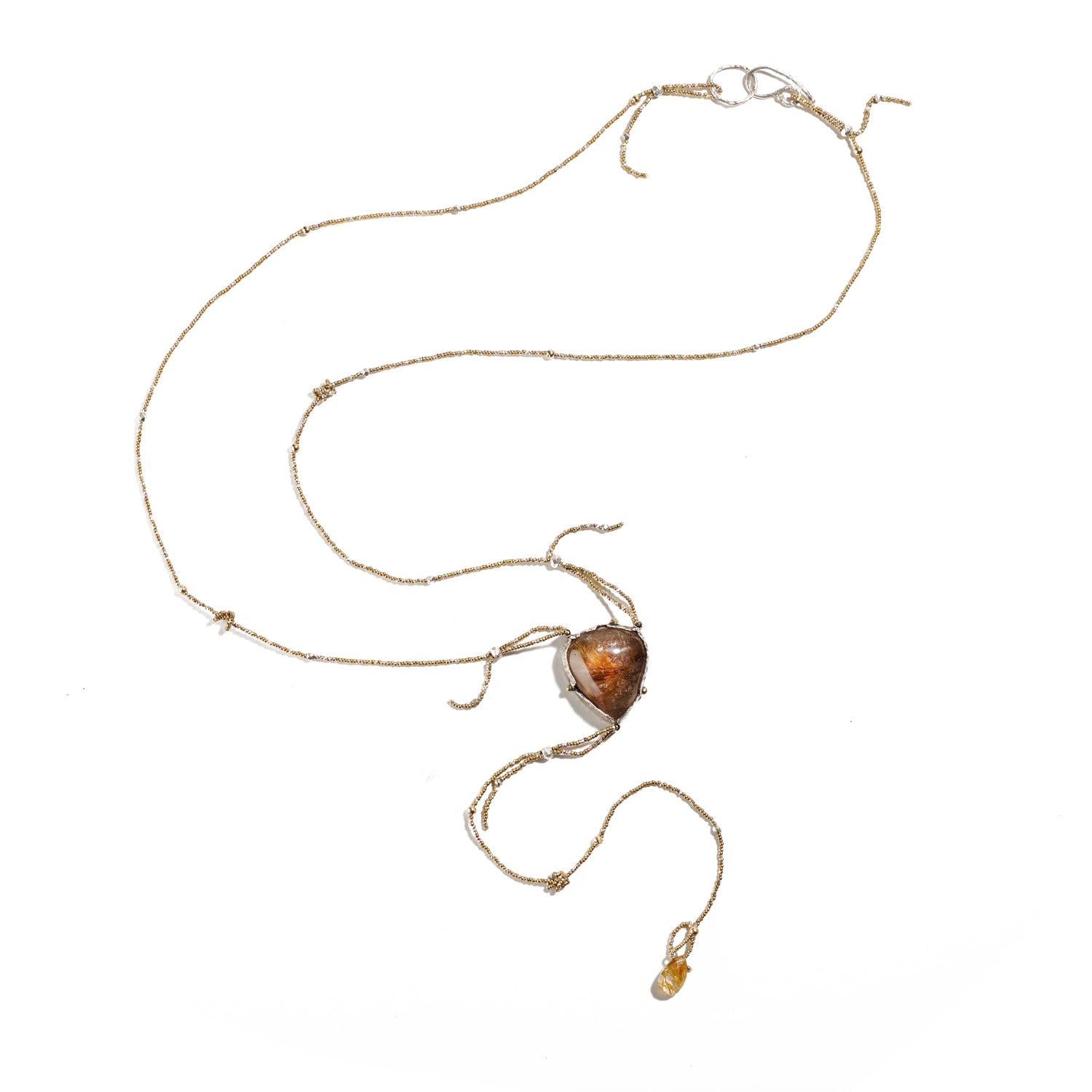 Rutilated Quartz Necklace