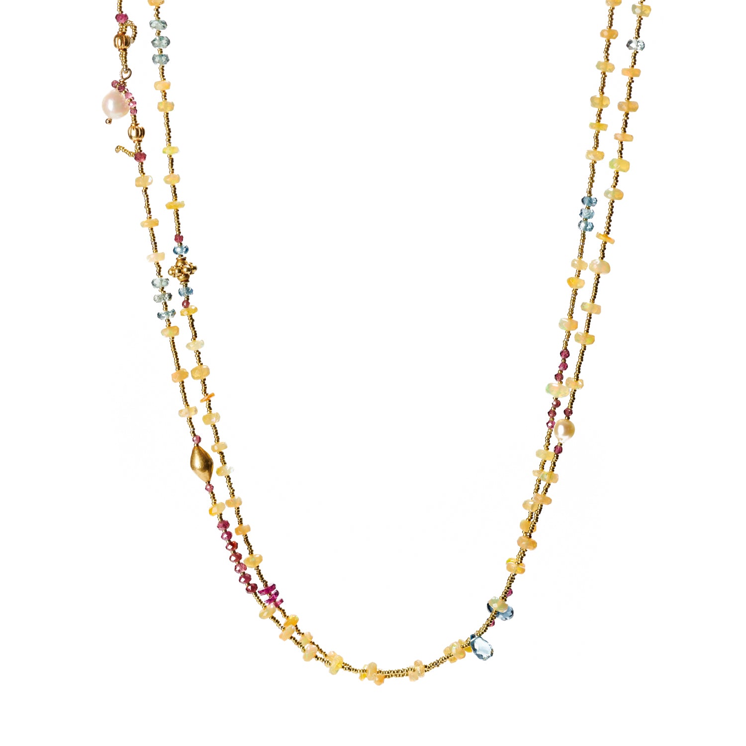 Strand of Opals Necklace