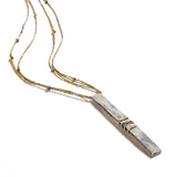 Sterling Tablet Necklace