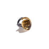 Gold and Rutilated Quartz Ring