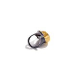 Gold and Rutilated Quartz Ring