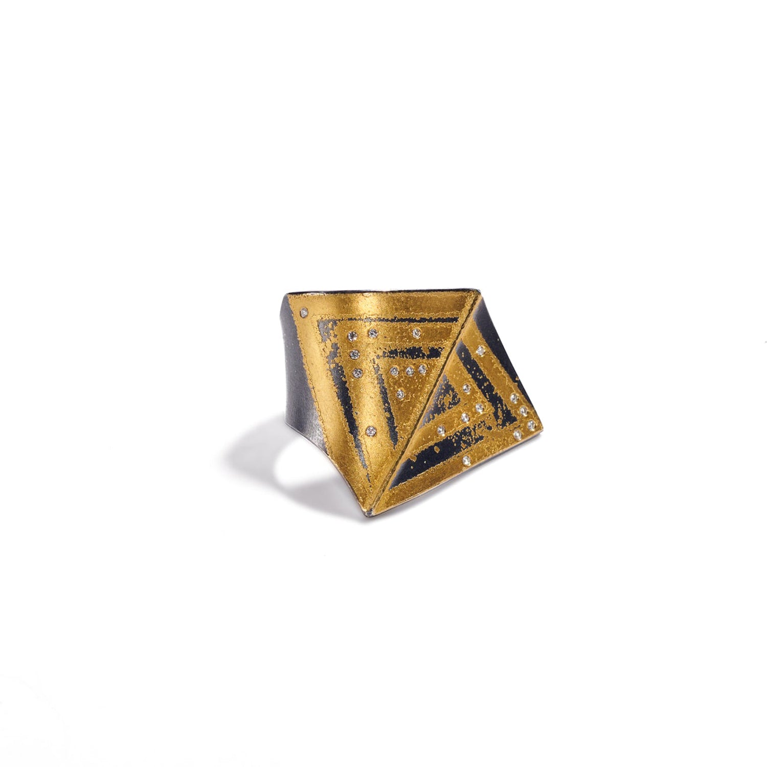 Overlapping Geometric Ring