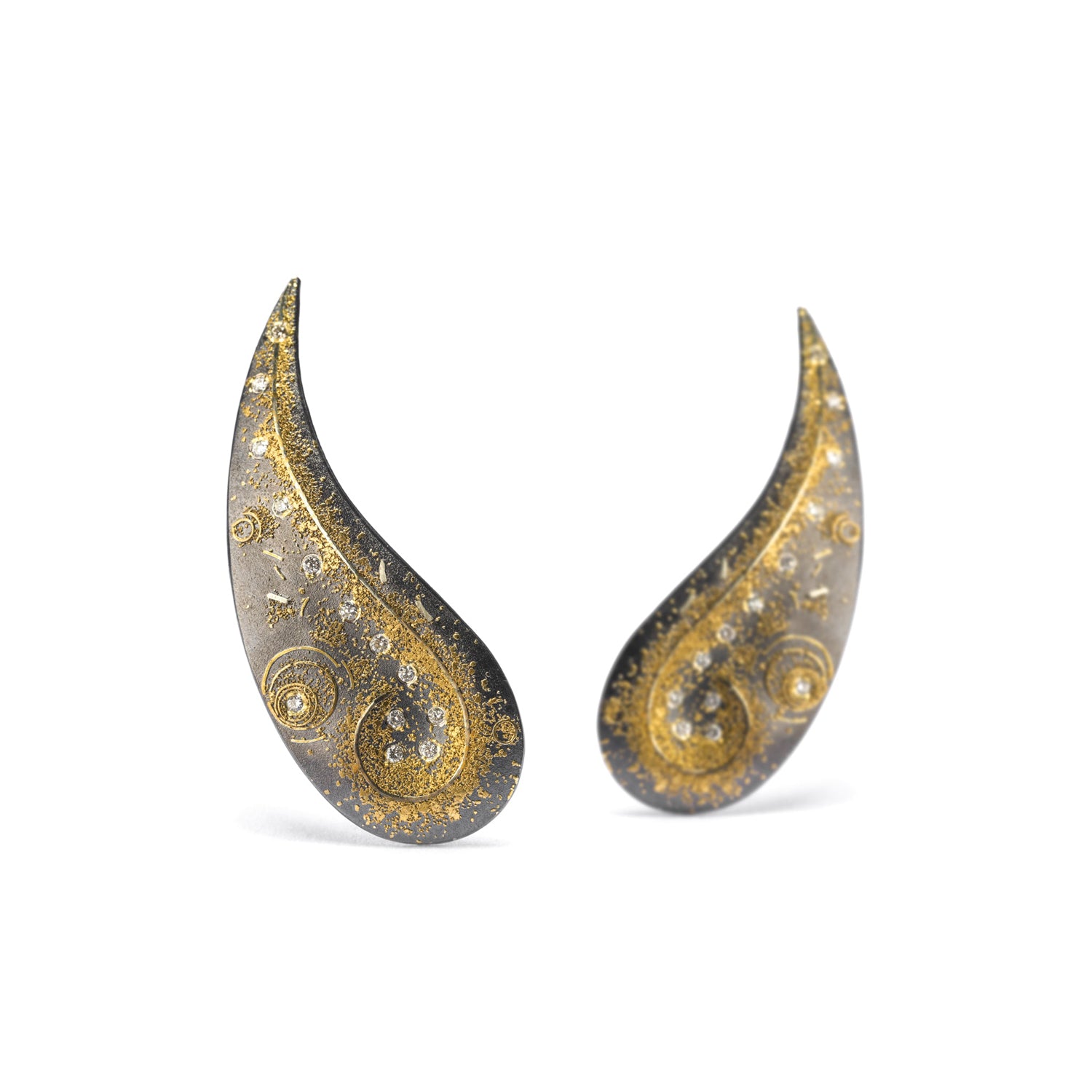 Starry Night Wing Earrings