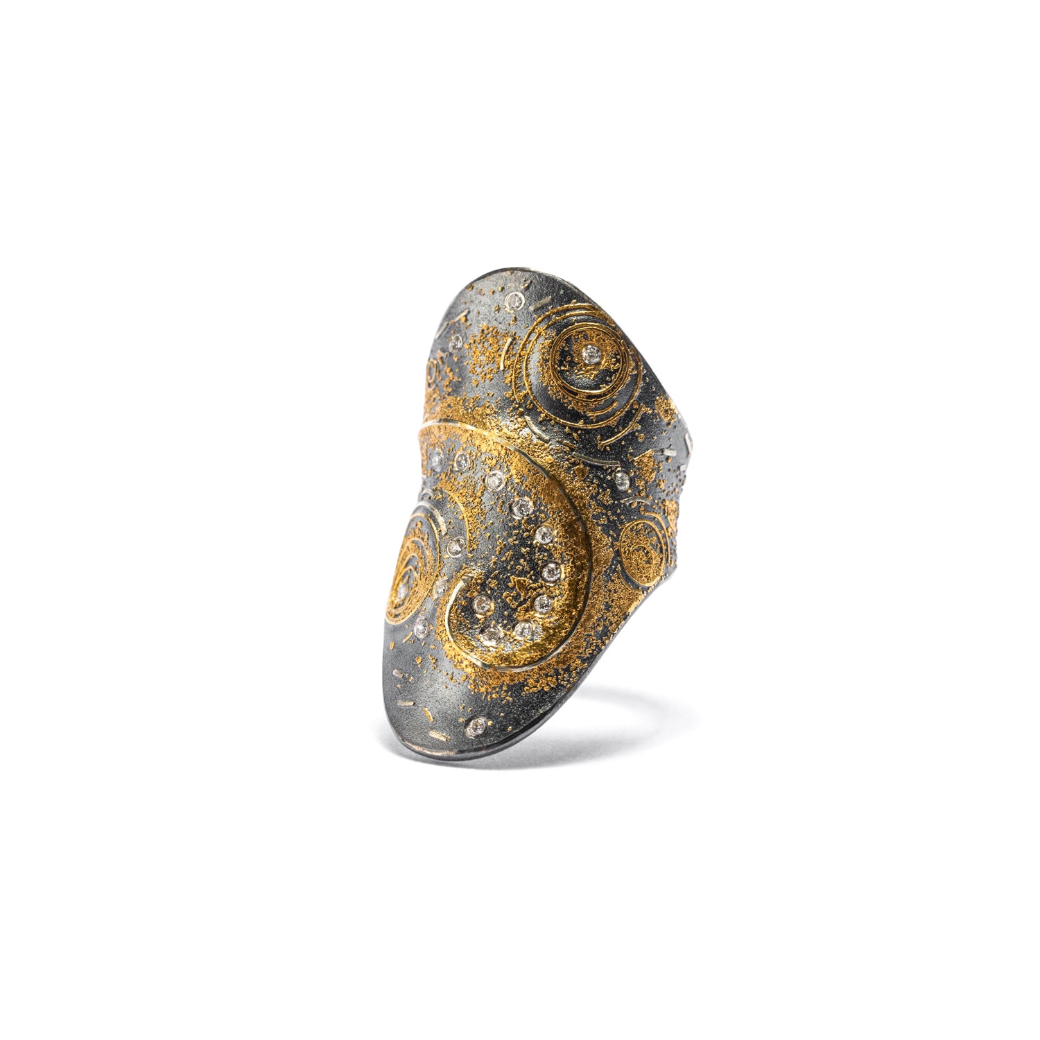 Starry Night Elongated Ring