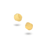 Gold Nugget Stud Earrings