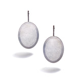 Large Perforated Oval Earrings