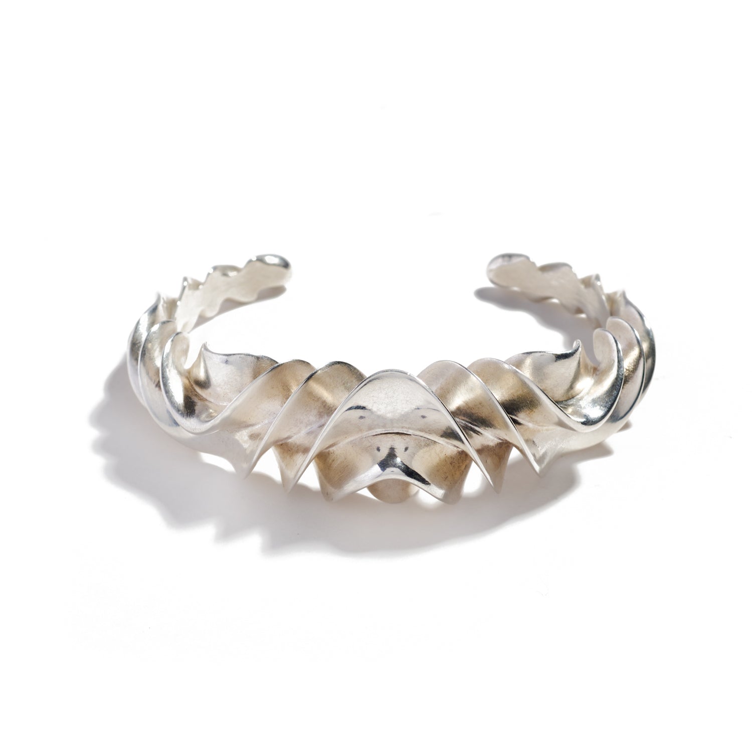 Sterling Silver Spiral Bracelet