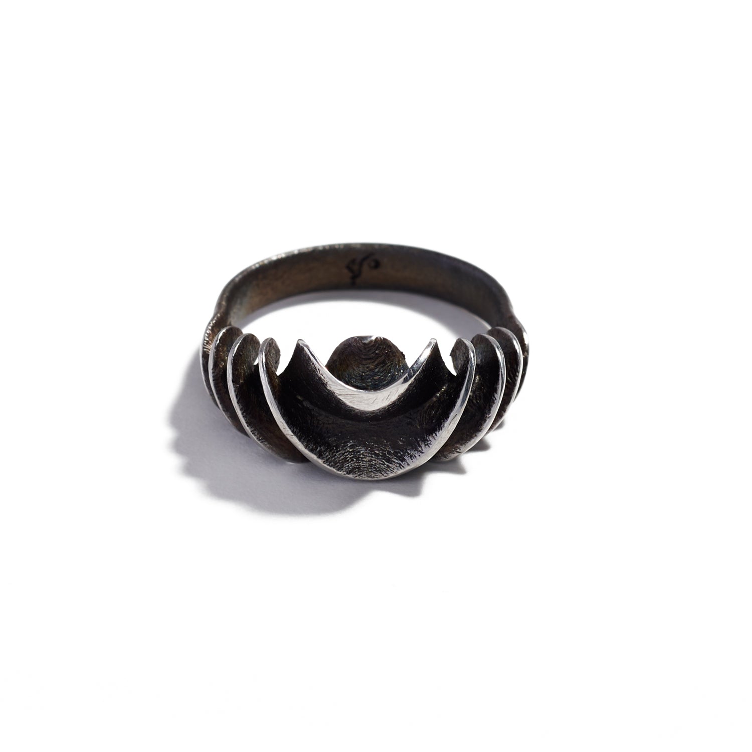 Fire Scald Spiral Ring