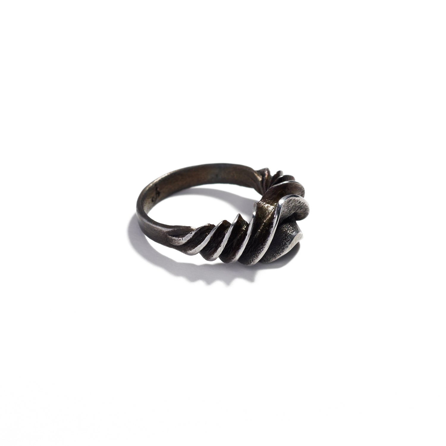 Fire Scald Spiral Ring