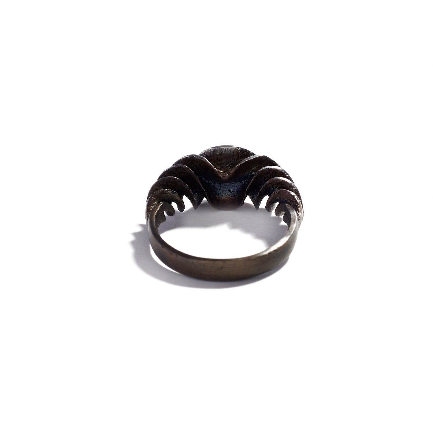 Fire Scald Spiral Ring