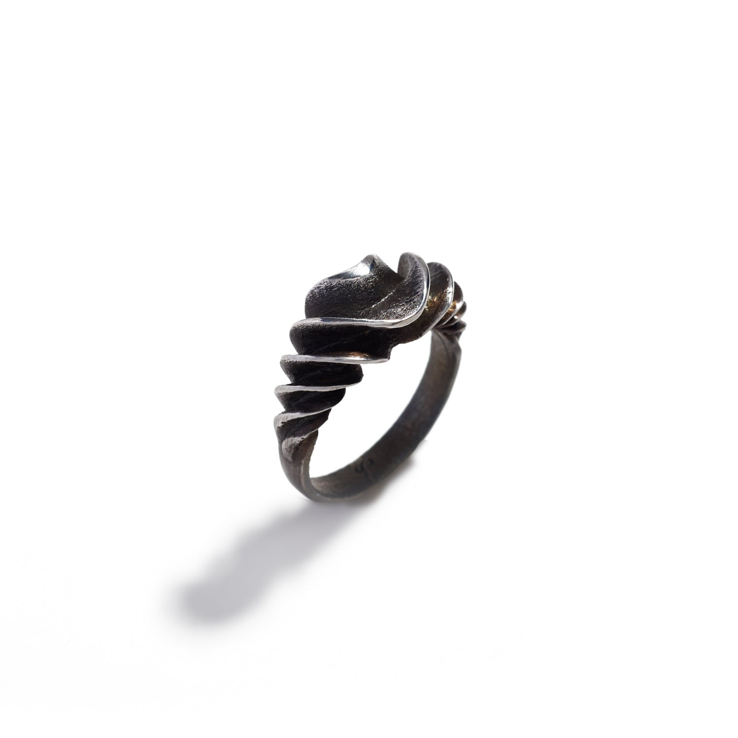 Fire Scald Spiral Ring