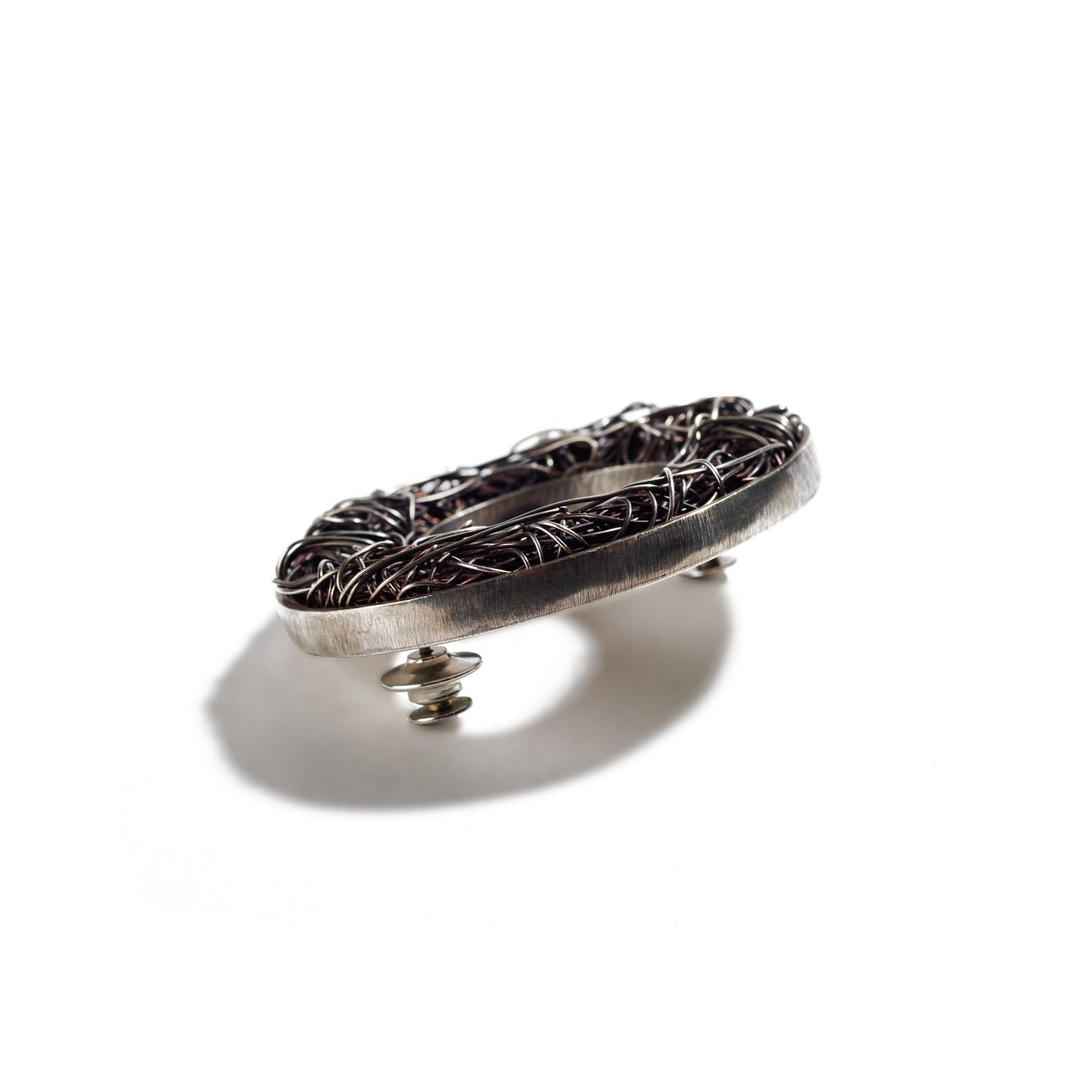 Oval Nest Brooch