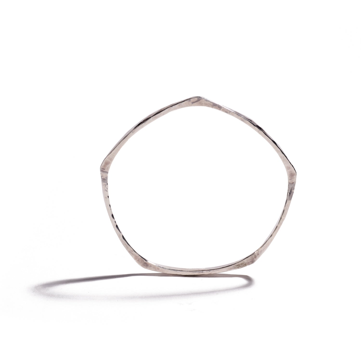 Five Point Sterling Silver Stacking Bracelet I