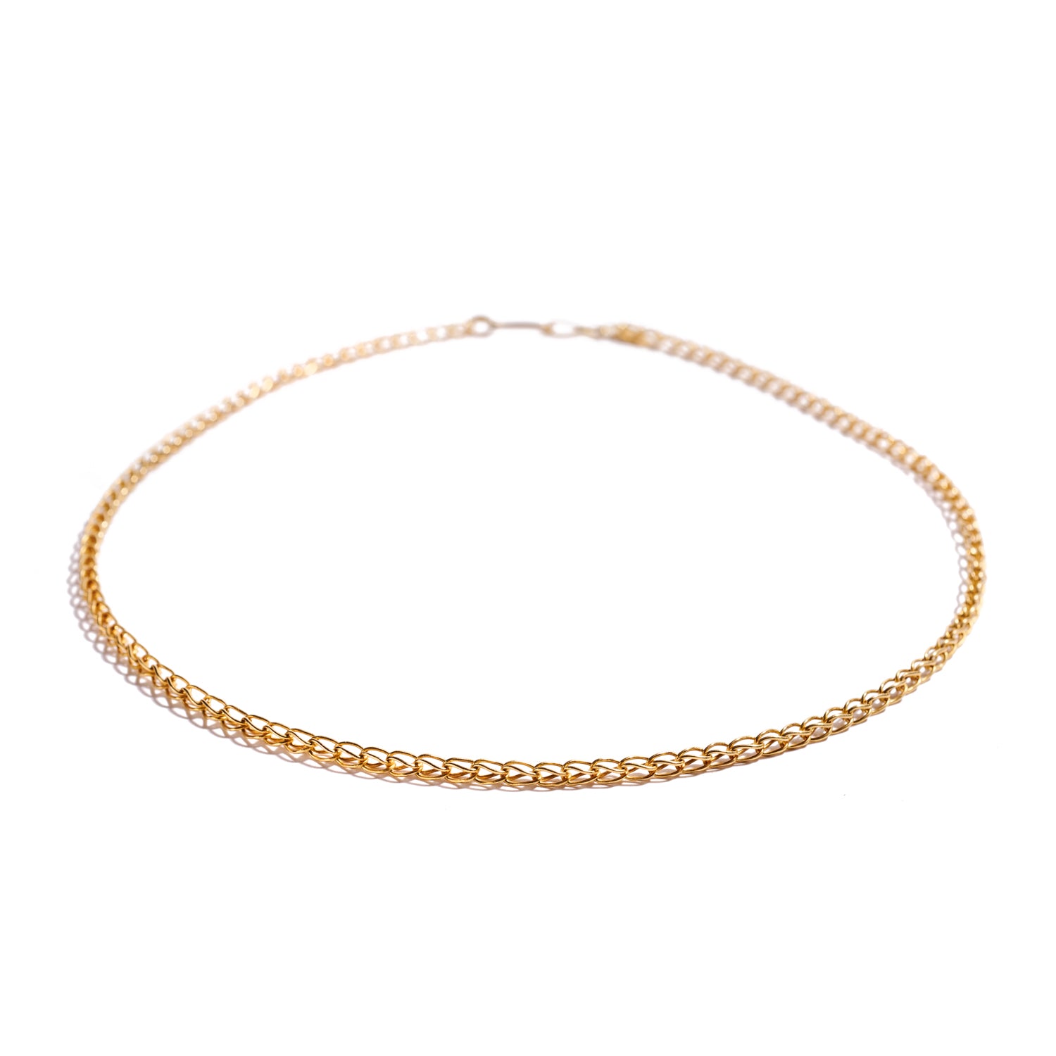 22K Gold Link Necklace