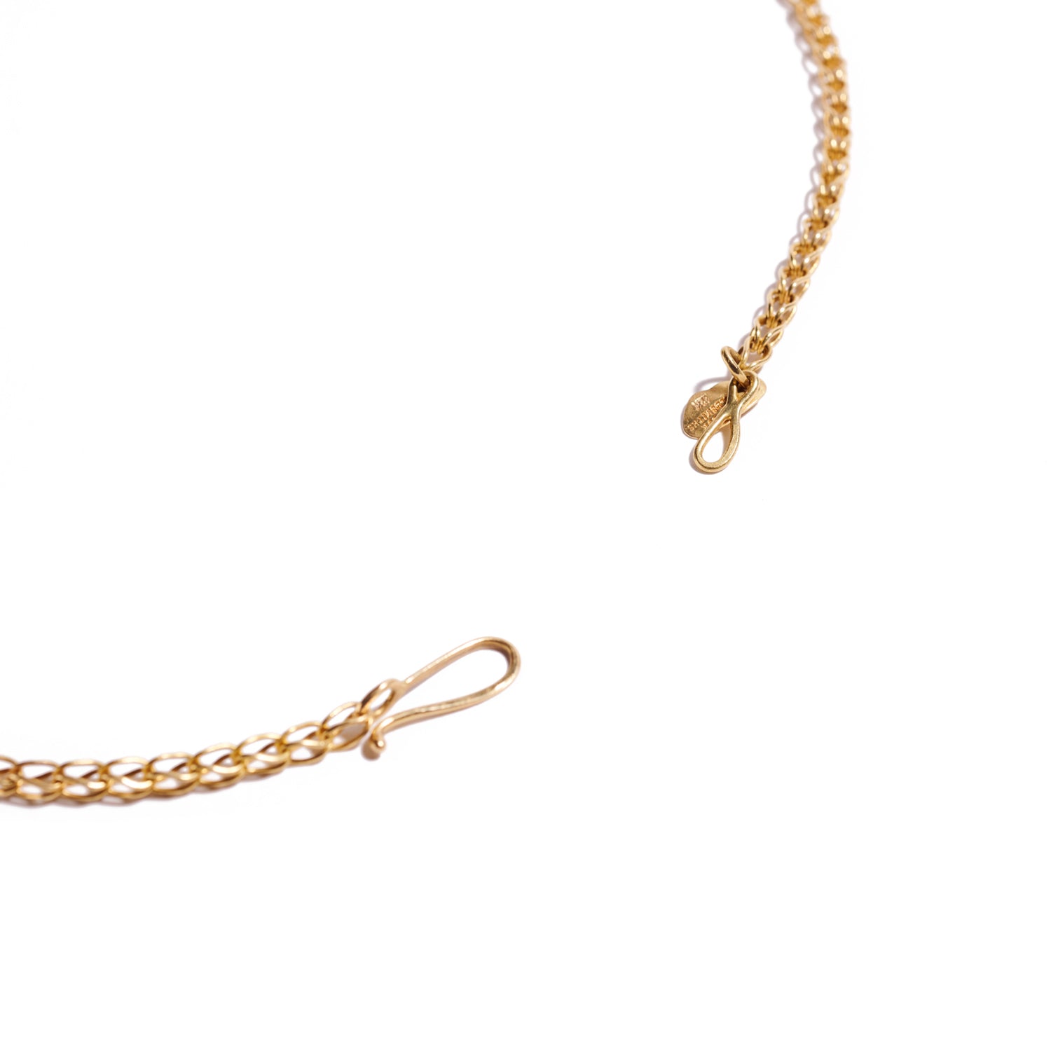 22K Gold Link Necklace