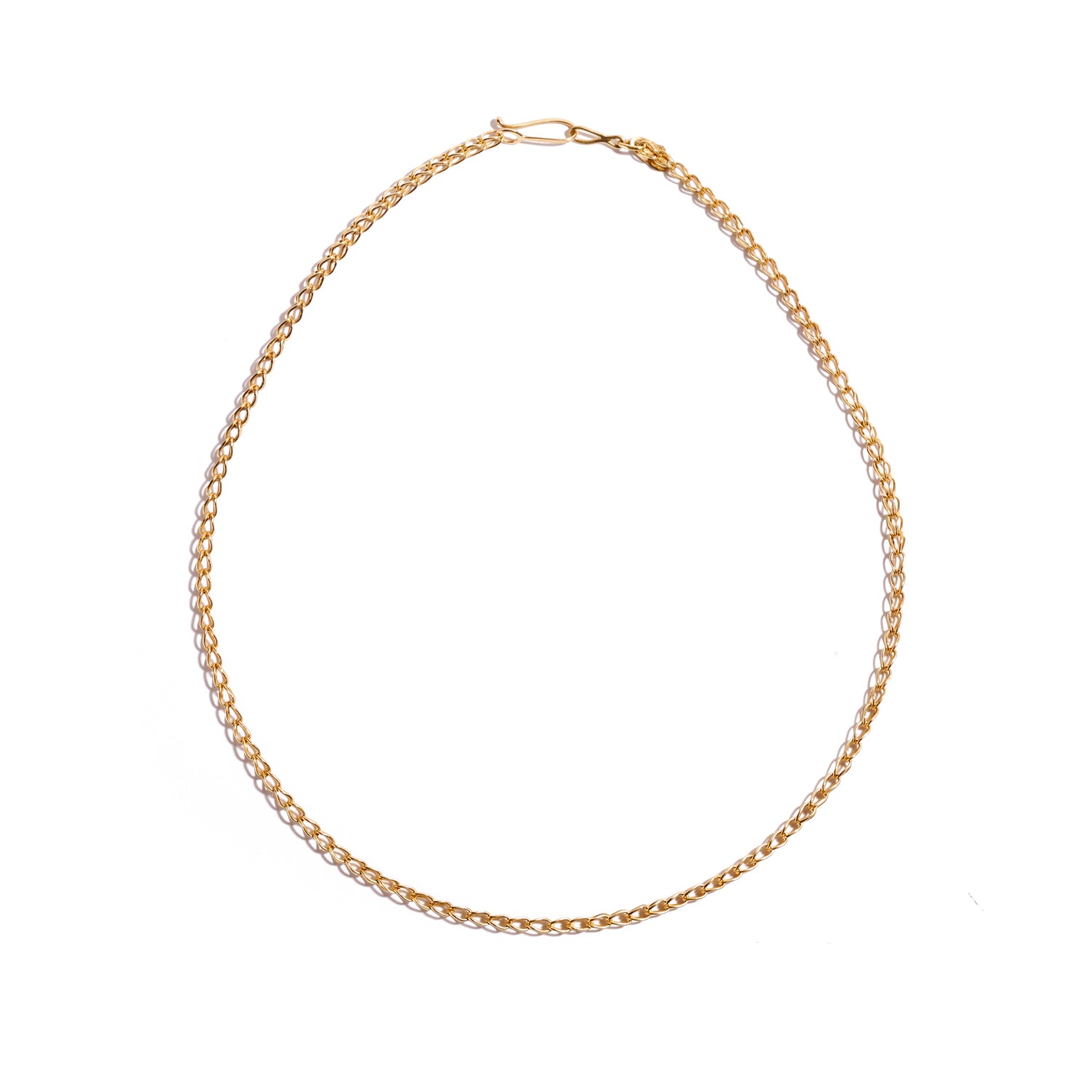 22K Gold Link Necklace