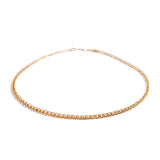 22K Gold Link Necklace