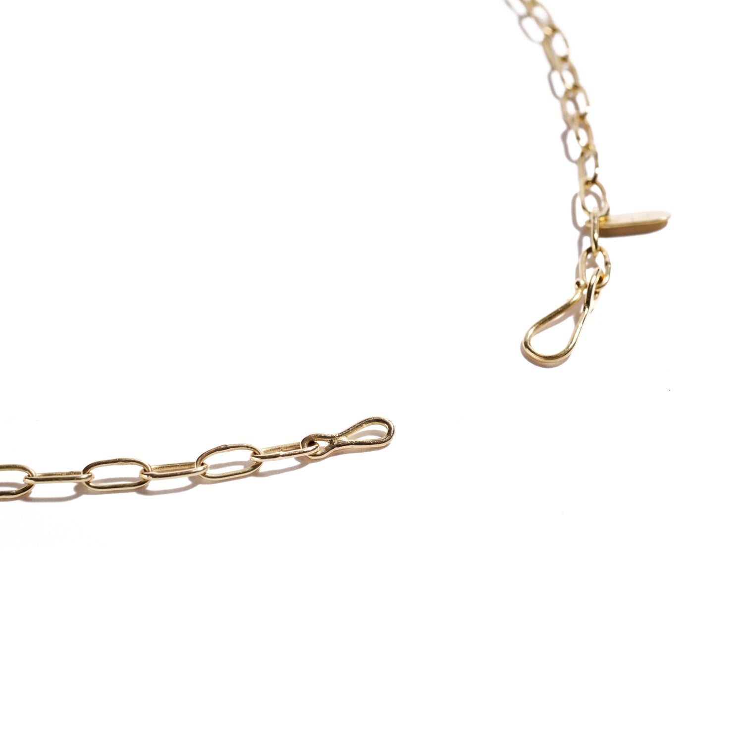 Narrow Oval Link Necklace